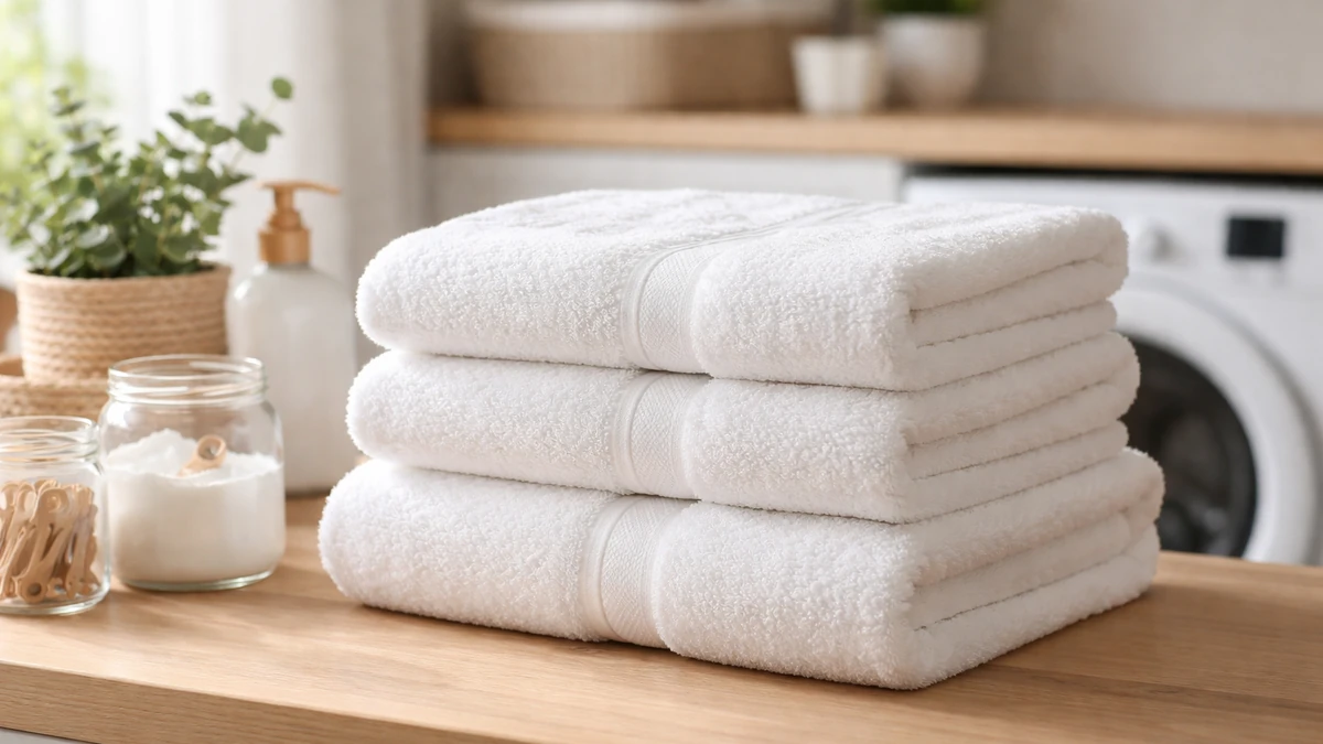 how to remove musty smell from towels