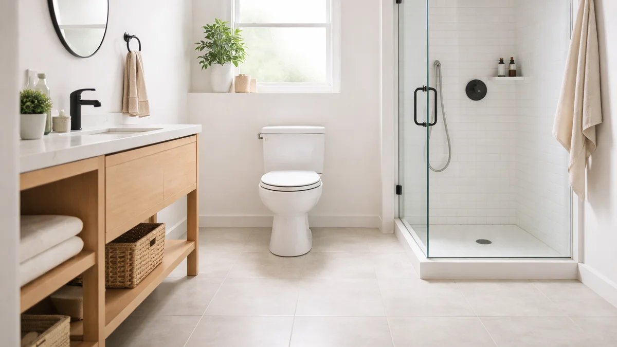 how to remove urine smell from bathroom floor