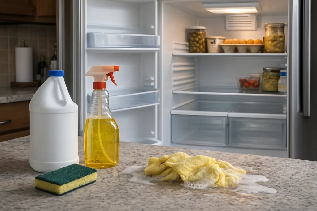 refrigerator cleaning mistakes to avoid