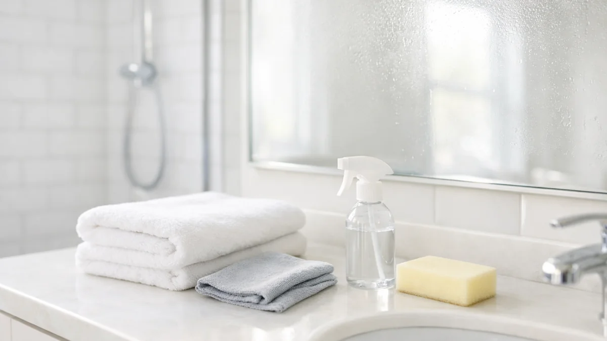 how to get rid of mold smell in the bathroom