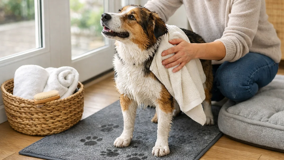 how to get rid of wet dog smell in the house