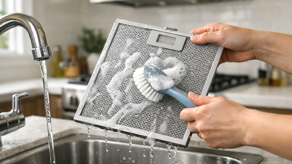 How to Clean Range Hood Filters (No Soaking Overnight)