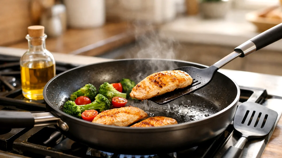 how to stop food from sticking to pans